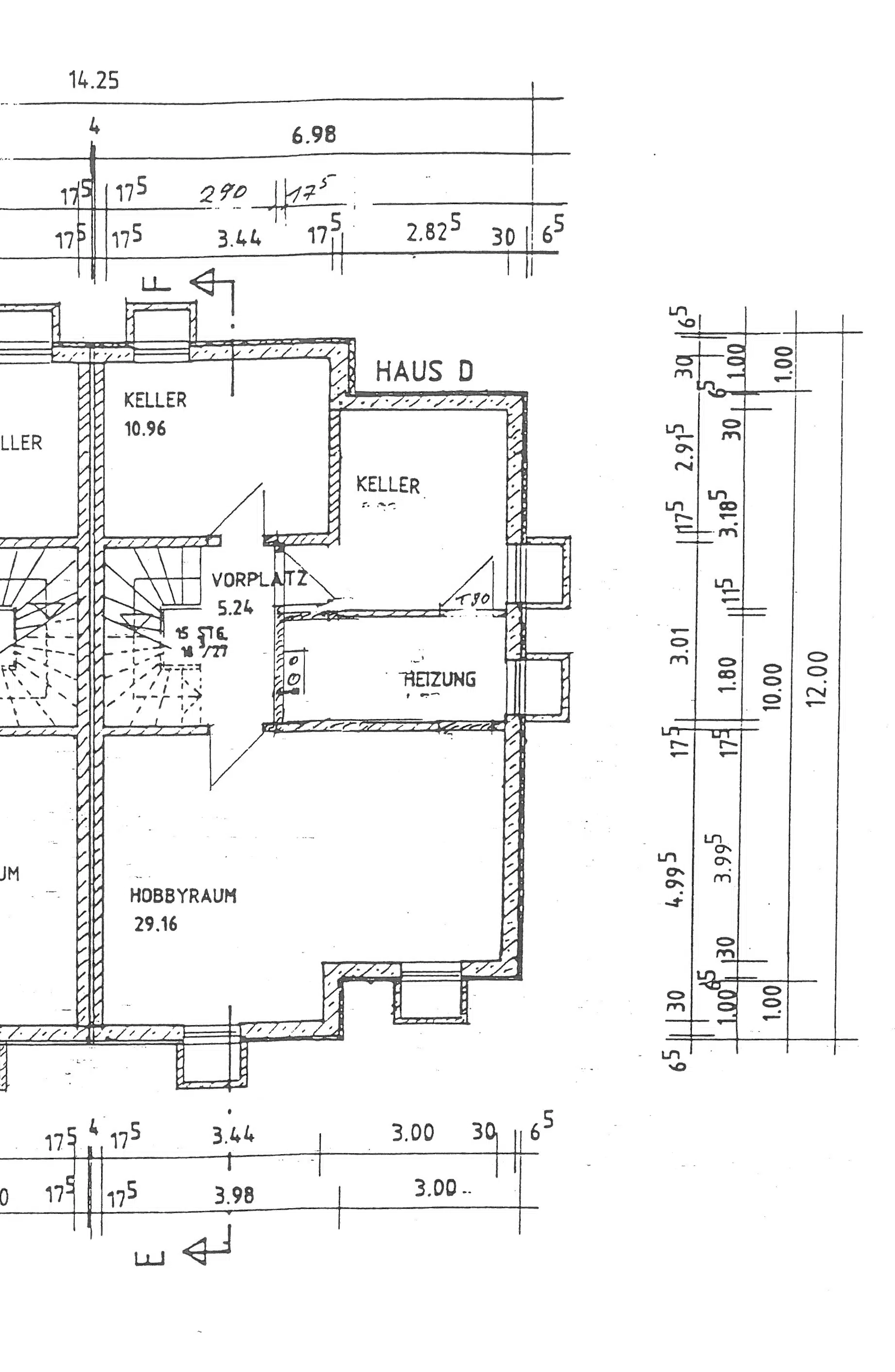 Grundriss KG - Große Doppelhaushälfte mit 5 Schlafzimmern in Weilheim