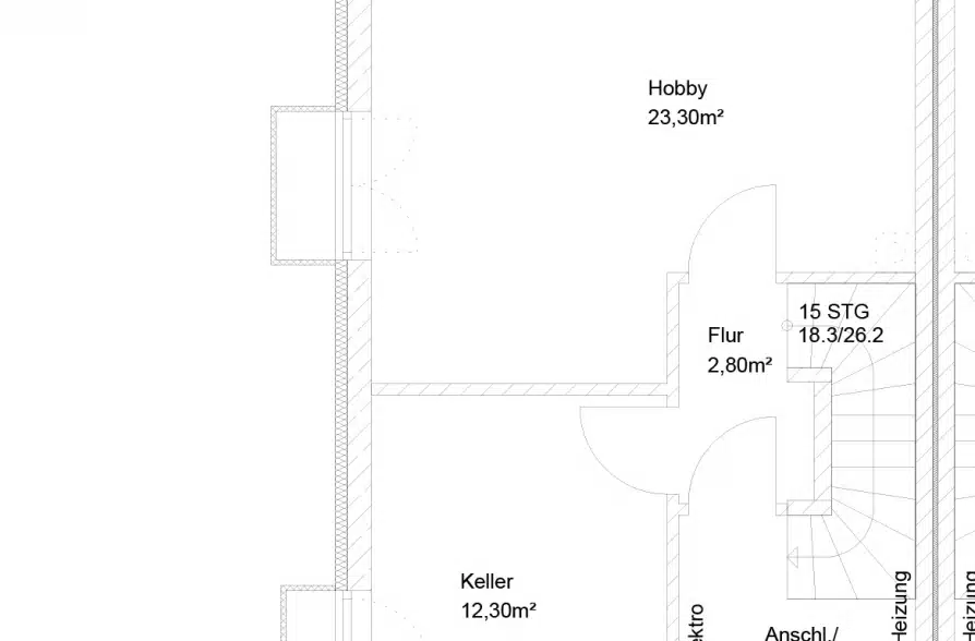 Nur einen Steinwurf vom Staffelsee entfernt. Charmante Neubau DHH in Uffing am Staffelsee! (2a) - 2a Grundriss KG (38458)