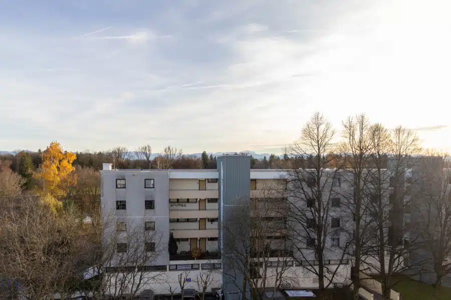 Ausblick - Sonnige Dachterrassenwohnung mit Blick Bergblick im Weilheimer Westen