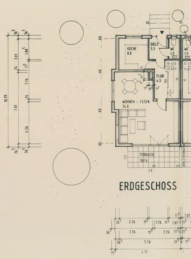 Grundriss EG - Ein Haus zum Wohlfühlen! Hochwertige, moderne Doppelhaushälfte mit Traum-Ausstattung!