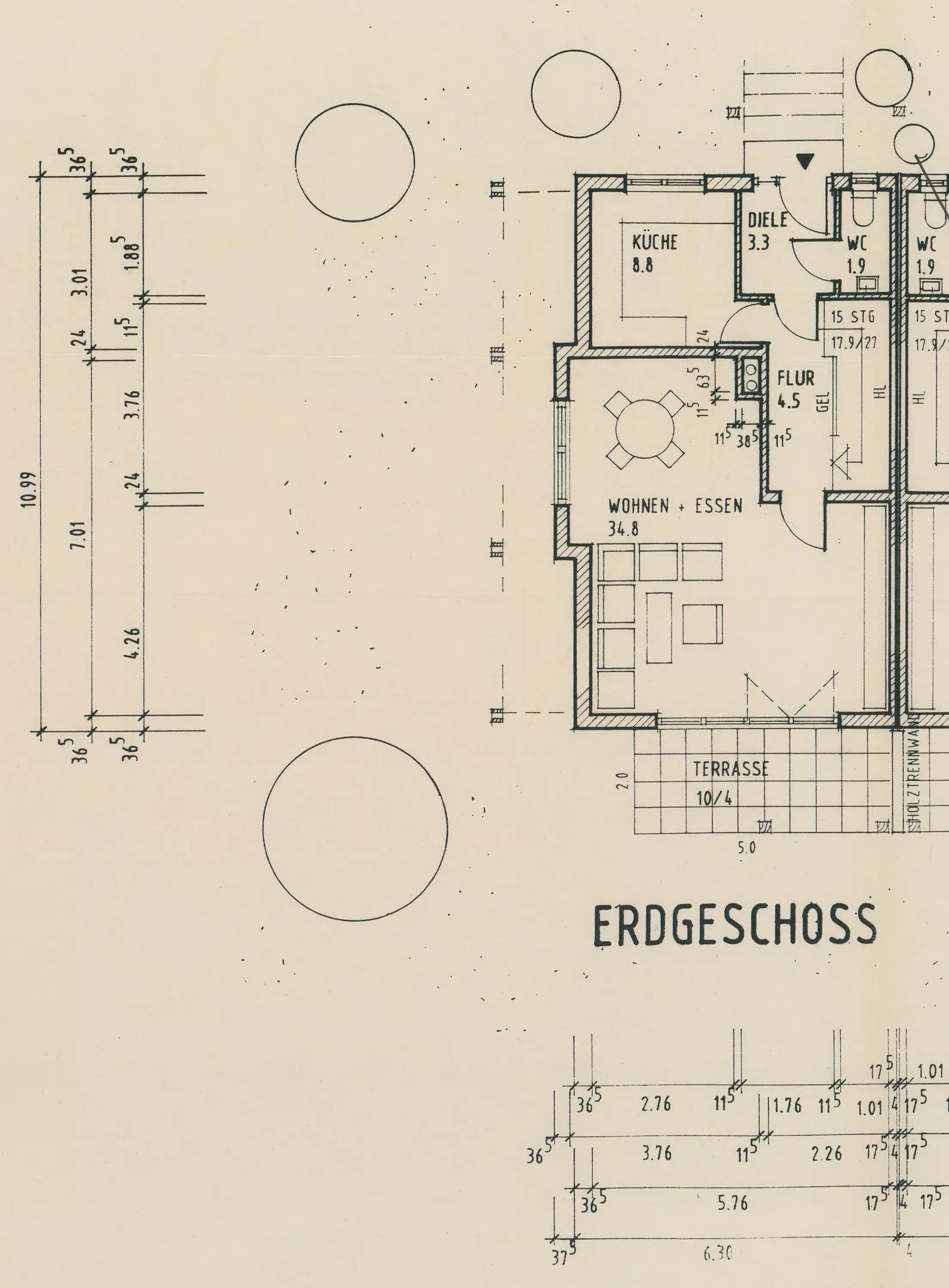 Grundriss EG - Ein Haus zum Wohlfühlen! Hochwertige, moderne Doppelhaushälfte mit Traum-Ausstattung!