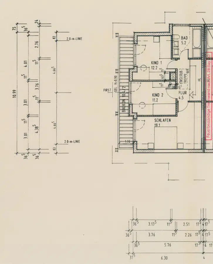 Grundriss OG - Ein Haus zum Wohlfühlen! Hochwertige, moderne Doppelhaushälfte mit Traum-Ausstattung!