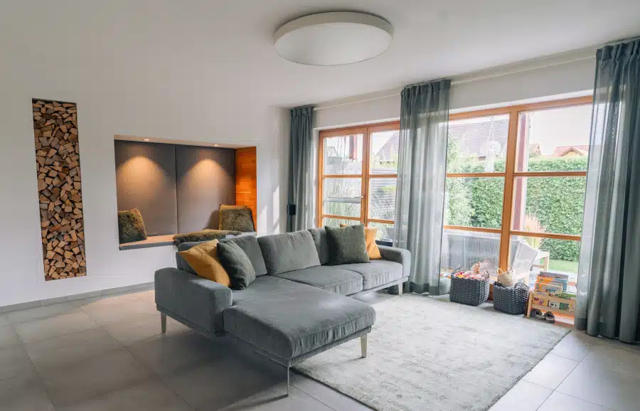 Wohnzimmer - Ein Haus zum Wohlfühlen! Hochwertige, moderne Doppelhaushälfte mit Traum-Ausstattung!