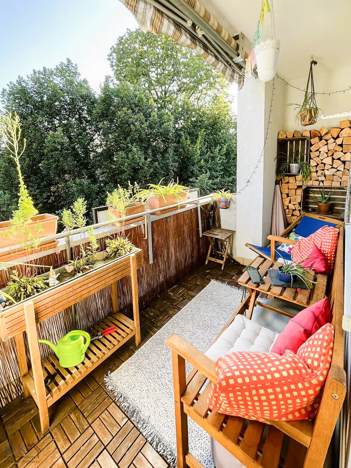 Balkon - Beziehbare 3-Zimmer-Wohnung mit Süd-Balkon in Weilheim