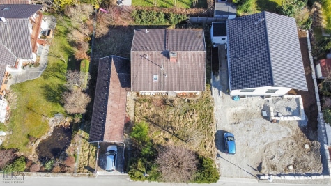 Objekt zum Wachküssen! Einfamilienhaus mit Nießbrauch in Fischen am Ammersee - Drohne (1413)