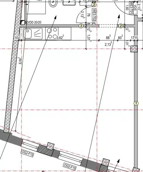 Schönes Appartement in der Weilheimer Innenstadt - Grundriss (38442)