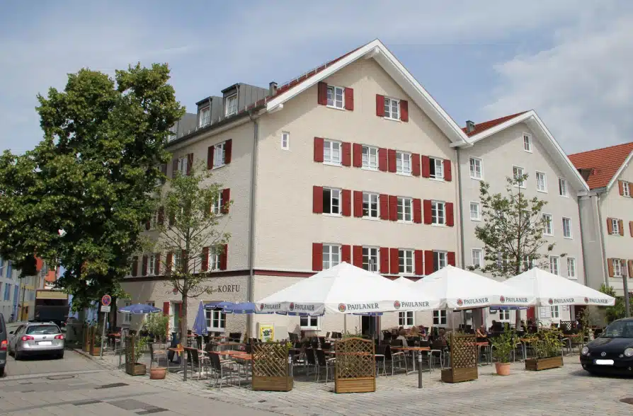 Schönes Appartement in der Weilheimer Innenstadt - Außenansicht (38436)