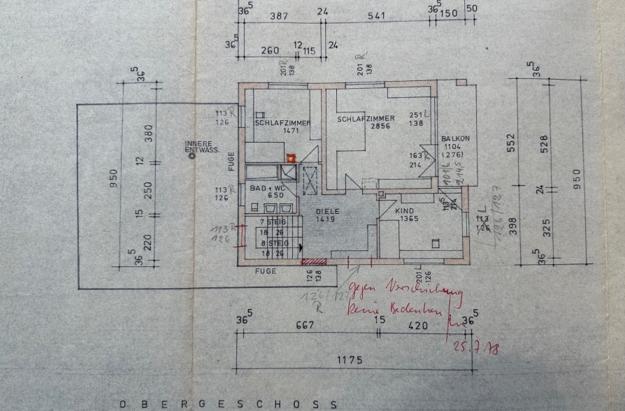 Freistehendes Einfamilienhaus zur individuellen Fertigstellung in Traubing - Grundriss OG (40115)