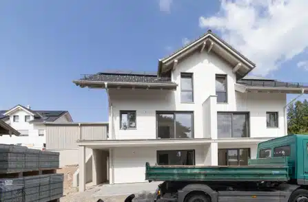 Moderne Doppelhaushälfte Neubau Erstbezug in Weilheim Tankenrain, 82362 Weilheim in Oberbayern, Doppelhaushälfte