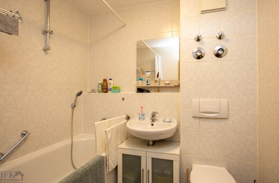 1-Zimmer-Erdgeschosswohnung mit Garten in zentraler Wohnlage in Weilheim - Bad (43682)