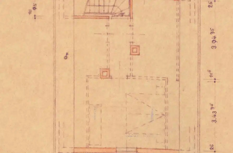 Charmantes Altbau Einfamilienhaus mit Erweitertungspotenzial in Raisting - Grundriss DG (43653)