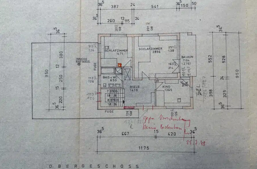 Freistehendes Einfamilienhaus zur individuellen Fertigstellung in Traubing - Grundriss OG (37399)