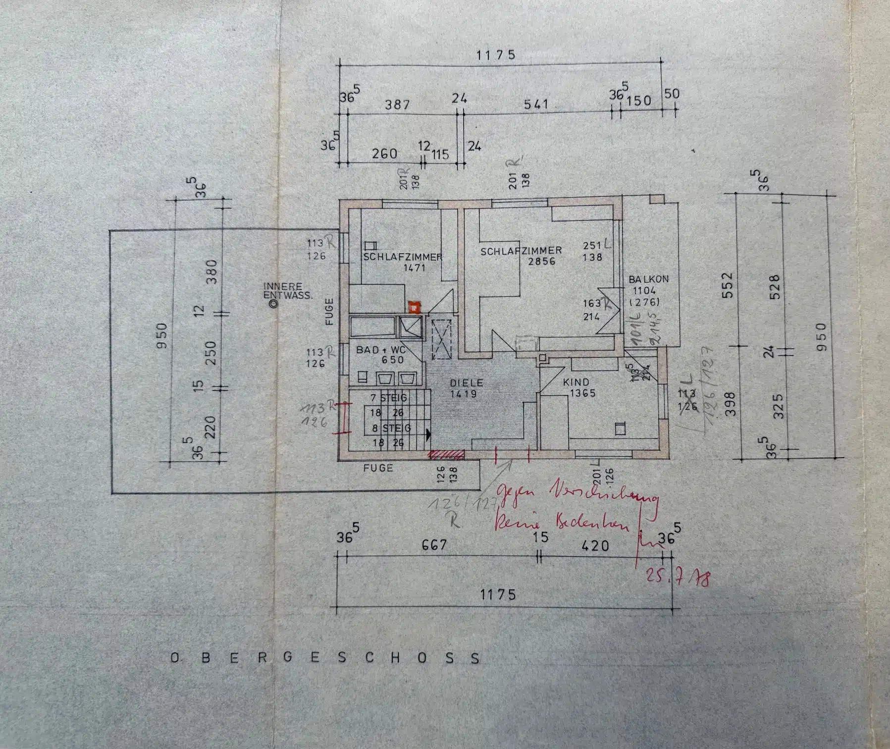 Grundriss OG - Freistehendes Einfamilienhaus zur individuellen Fertigstellung in Traubing