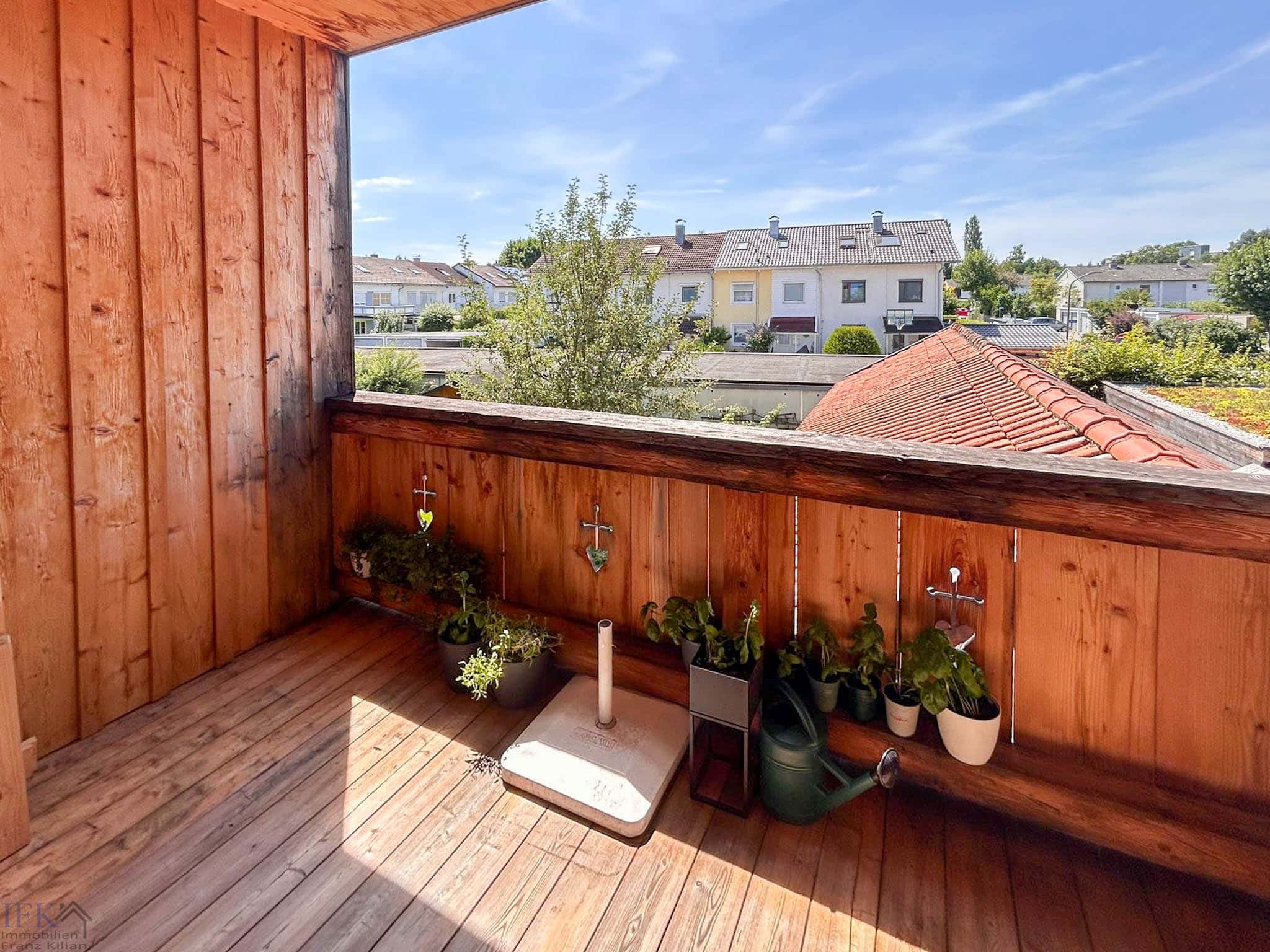 Balkon - Schöne 2-Zimmer Wohnung im Weilheimer Westen (Whg. 1)