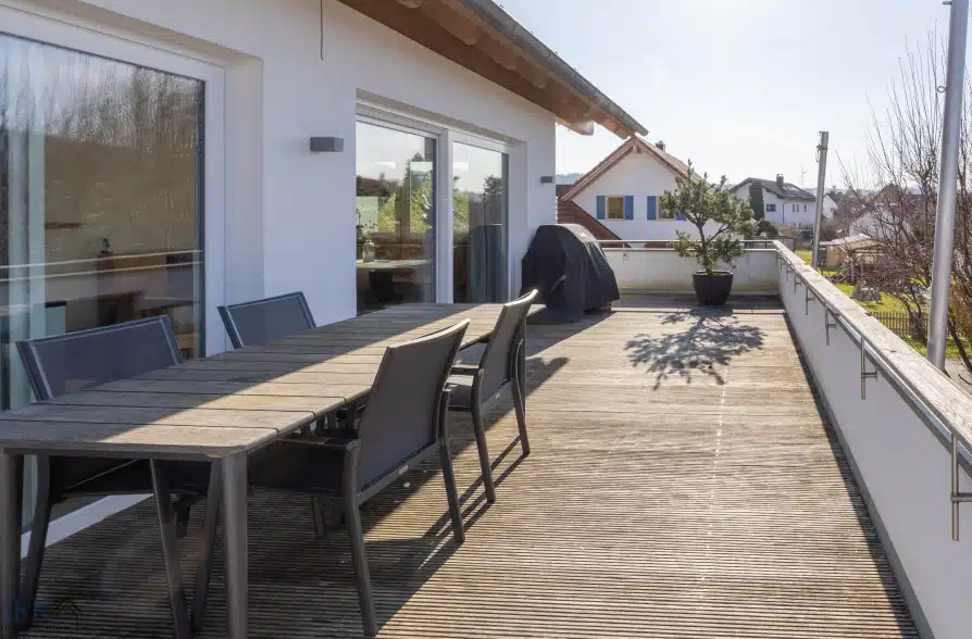 Moderne Doppelhaushälfte Dachterrasse in Peißenberg Wörth - Dachterrasse (41459)
