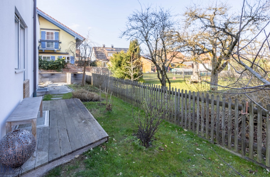 Moderne Doppelhaushälfte Dachterrasse in Peißenberg Wörth - Garten (41473)