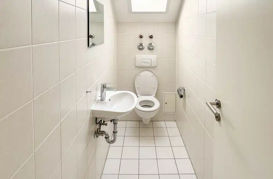 Frei zum Bezug! Voll renovierte 3-Zimmer Dachgeschosswohnung mit attraktivem Grundriss! - WC (39092)