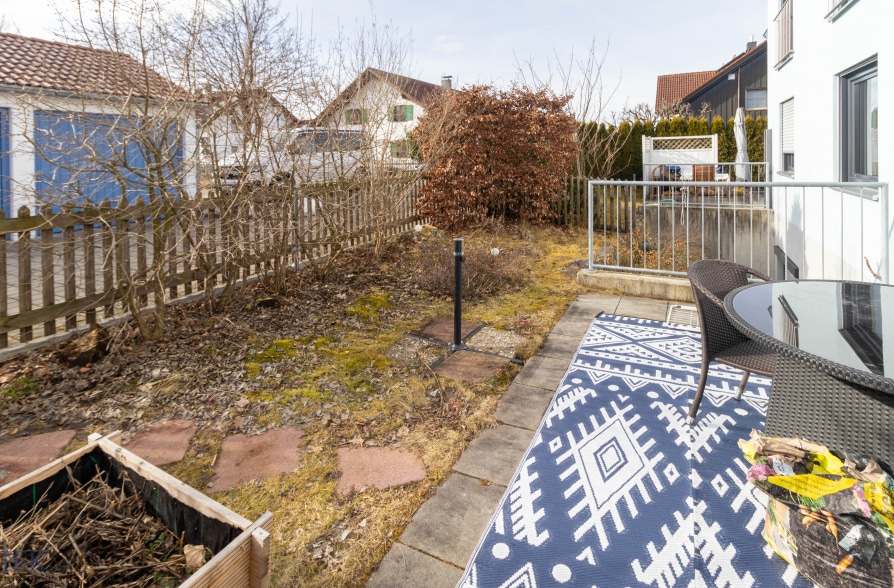 Moderne Doppelhaushälfte mit wertiger Ausstattung in Wielenbach - Garten Süd (38500)