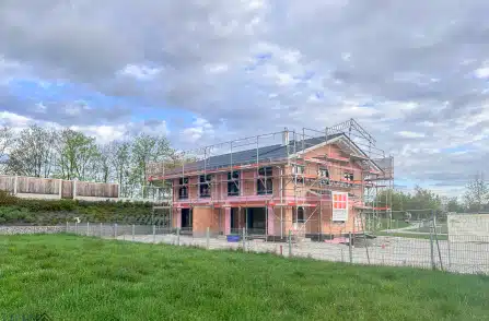 Moderne Neubau-Doppelhaushälfte in attraktiver Lage von Weilheim (Haus 1), 82362 Weilheim in Oberbayern, Doppelhaushälfte