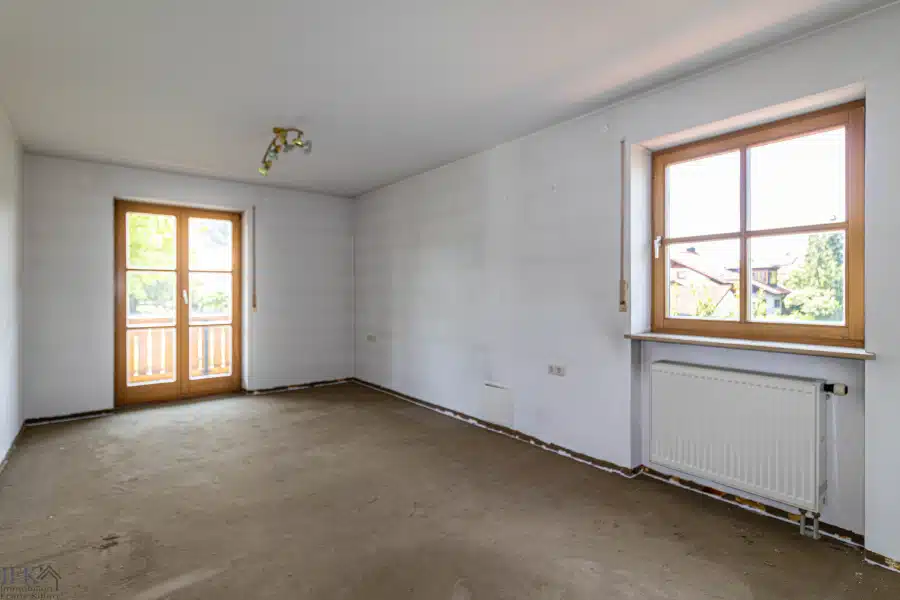 Schlafzimmer 2 - Platz für die ganze Familie! Großzügige Doppelhaushälfte in Hohenpeißenberg