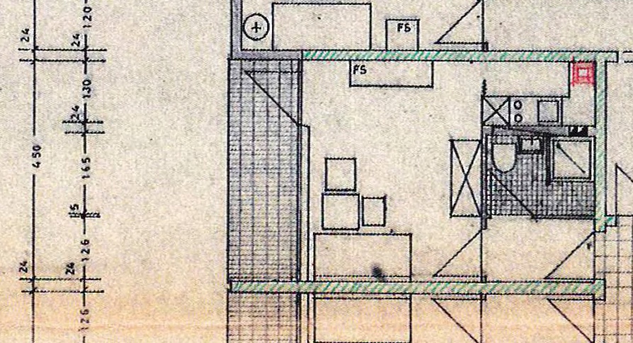 Kleine Wohnung, großes Potenzial – vermietetes Appartement mit Balkon in Weilheim - Grundriss (43905)