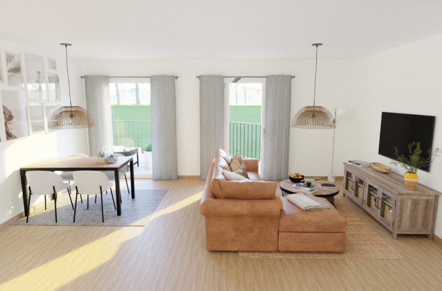 Modern, Energieeffizent, Maßgeschneidert. Neubau Dachgeschosswohnung (WE 5) in Bahnhofsnähe!, 82386 Huglfing, Dachgeschosswohnung