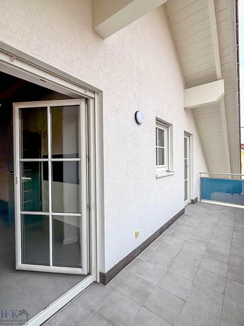 Balkon - Gemütliche 2-Zimmer-Wohnung in zentraler Lage von Weilheim