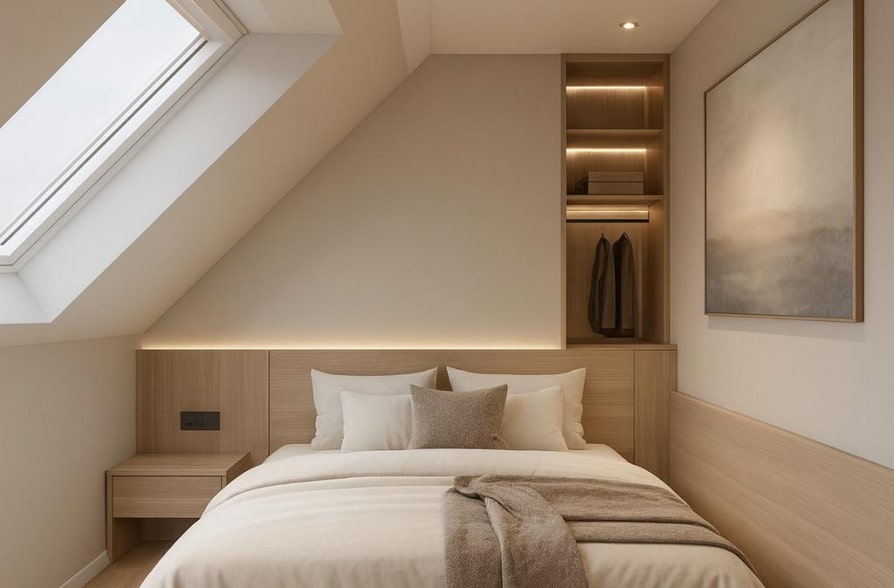 Nur einen Steinwurf vom Staffelsee entfernt! Gemütliche 3-Zimmer-Dachgeschosswohnung mit See- und Begblick und zwei Balkonen (WE 5), 82449 Uffing am Staffelsee, Dachgeschosswohnung