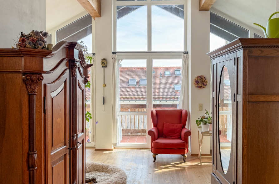 Gemütliche 4-Zimmer-Dachgeschoßwohnung in Peißenberg Wörth, 82380 Peißenberg, Dachgeschosswohnung