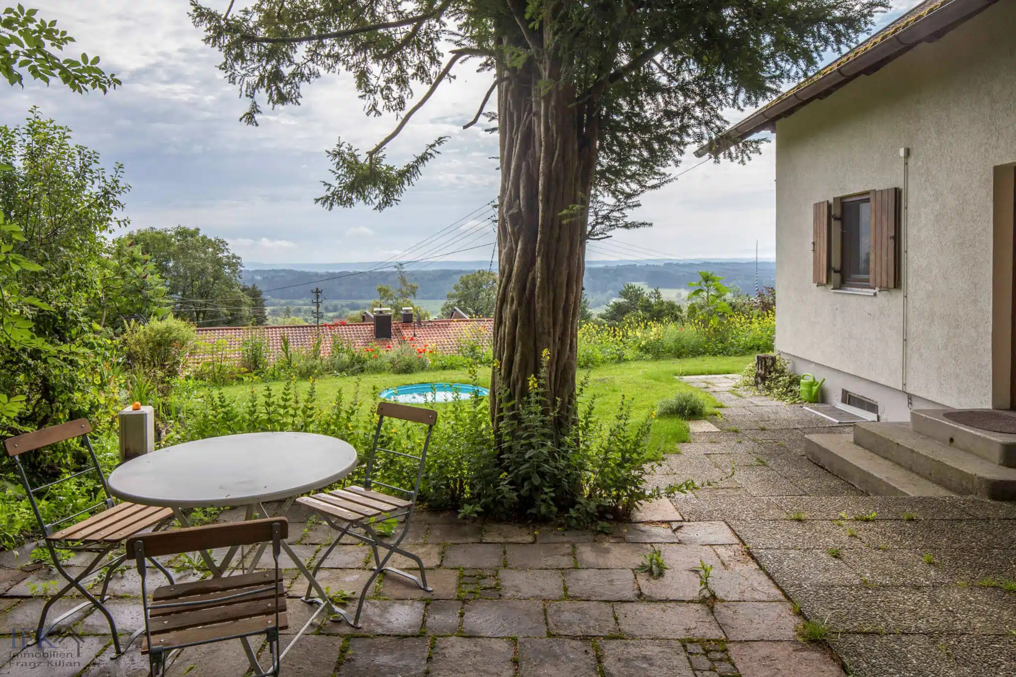 Terrasse - Naturliebhaber aufgepasst! Juwel mit traumhaftem Ausblick in Paterzell!