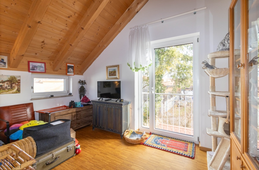 Moderne Doppelhaushälfte mit wertiger Ausstattung in Wielenbach - Schlafzimmer 3 (42346)