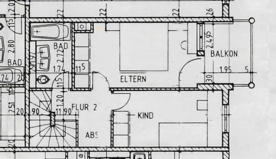 Grundriss OG - Wohnen wie im Haus! Maisonettewohnung mit eigenem Garten in Weilheim!