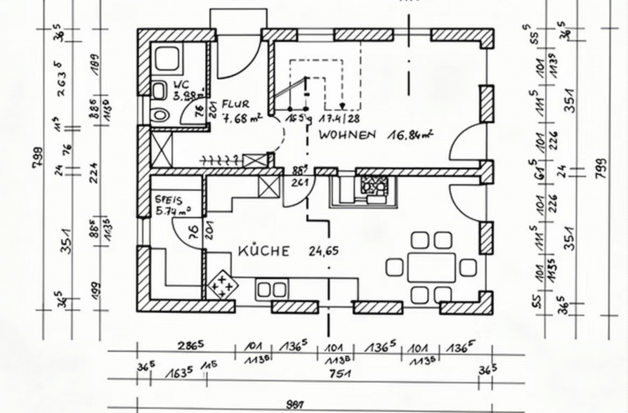Schöner Wohnen in Peißenberg Wörth! Mediterranes Einfamilienhaus mit hochwertiger Ausstattung! - Grundriss EG (40197)