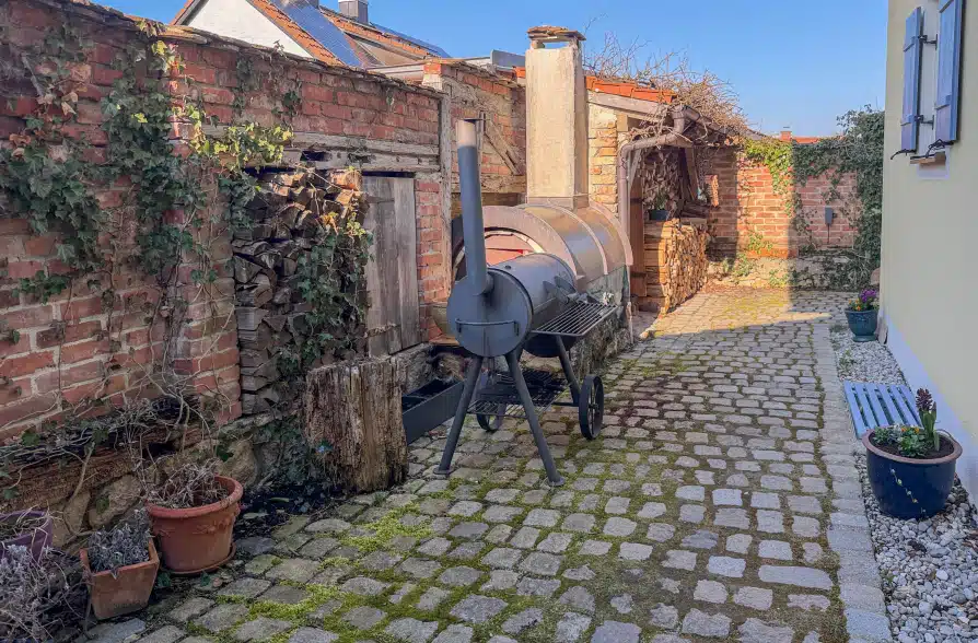 Schöner Wohnen in Peißenberg Wörth! Mediterranes Einfamilienhaus mit hochwertiger Ausstattung! - seitlicher Garten (40167)