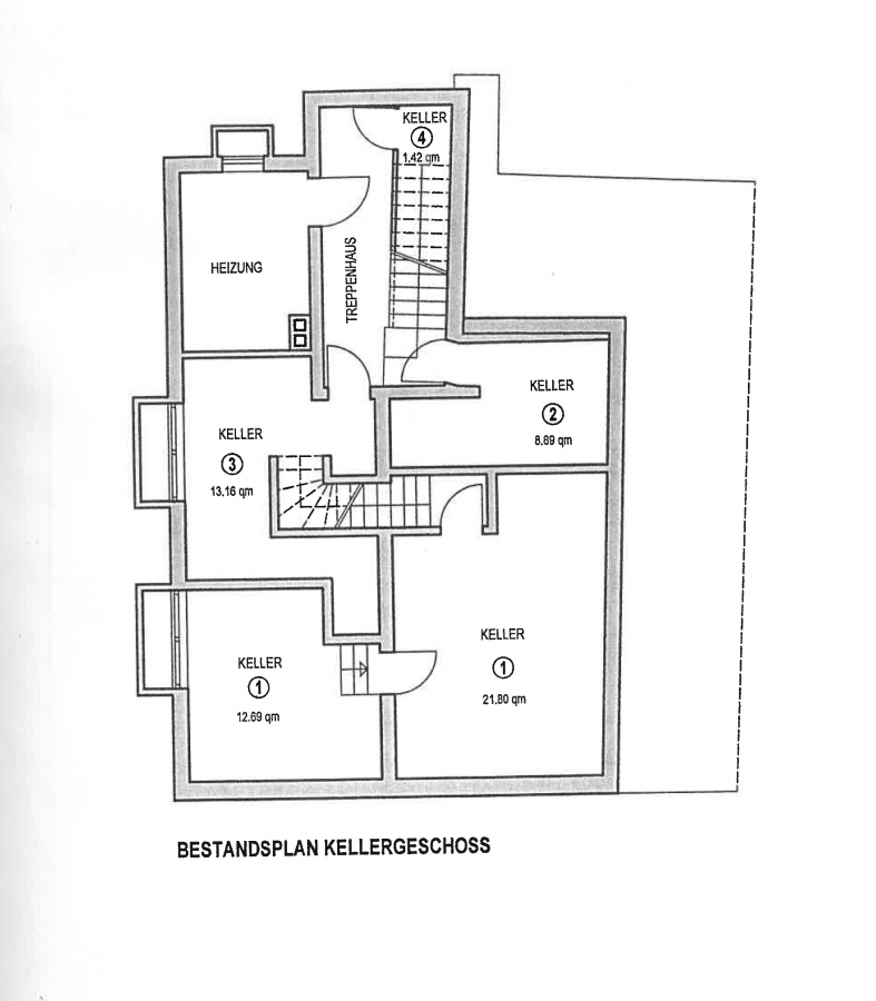 Vielseitig nutzbare Gewerbefläche für Ladenlokal oder Büro in zentraler Lage von Weilheim - Grundriss KG neu