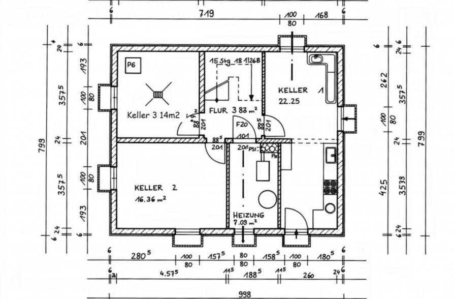 Schöner Wohnen in Peißenberg Wörth! Mediterranes Einfamilienhaus mit hochwertiger Ausstattung! - Grundriss KG (41189)
