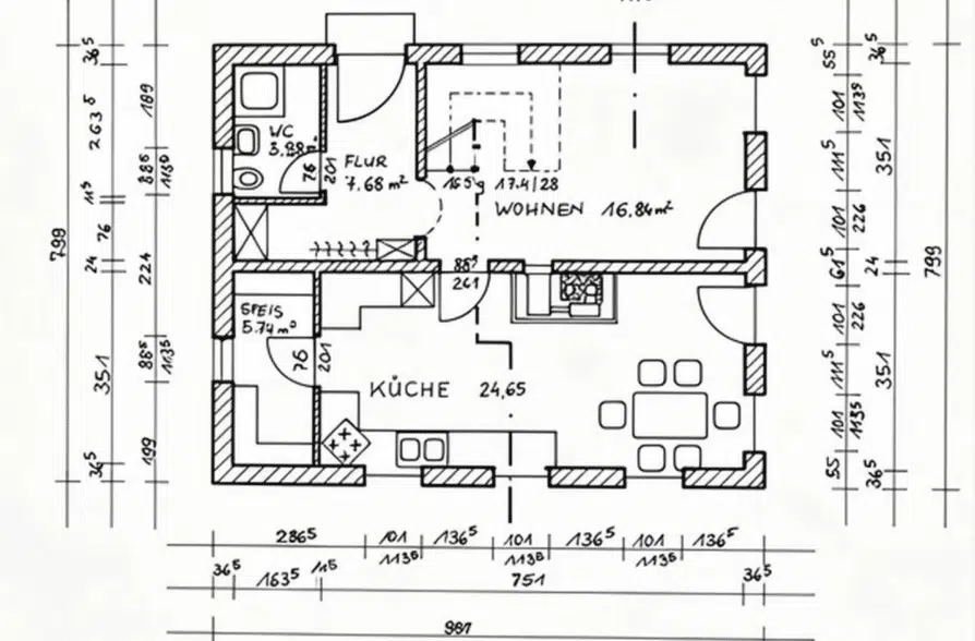 Schöner Wohnen in Peißenberg Wörth! Mediterranes Einfamilienhaus mit hochwertiger Ausstattung! - Grundriss EG (41187)