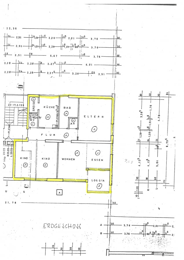 Grundriss - Frisch renovierte 4-Zimmer-Wohnung im Herzen von Weilheim