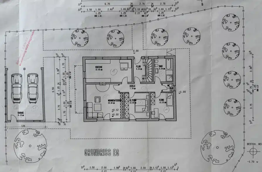 Hier brauchen Sie keinen TV! Zweifamilienhaus in Hohenpeißenberg mit Panoramablick!! - Grundriss EG (38617)