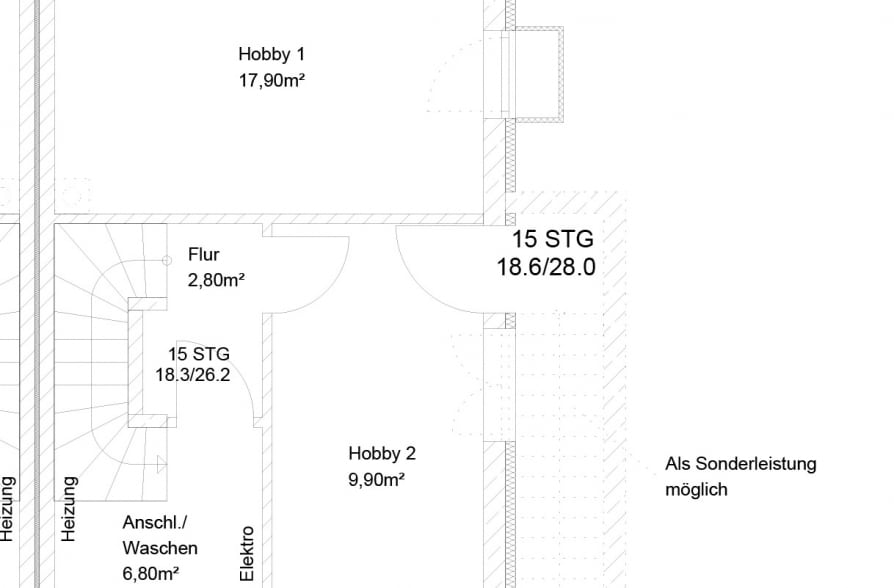 Nur einen Steinwurf vom Staffelsee entfernt. Charmante Neubau DHH in Uffing am Staffelsee! (2b) - 2b Grundriss KG 2 (36702)