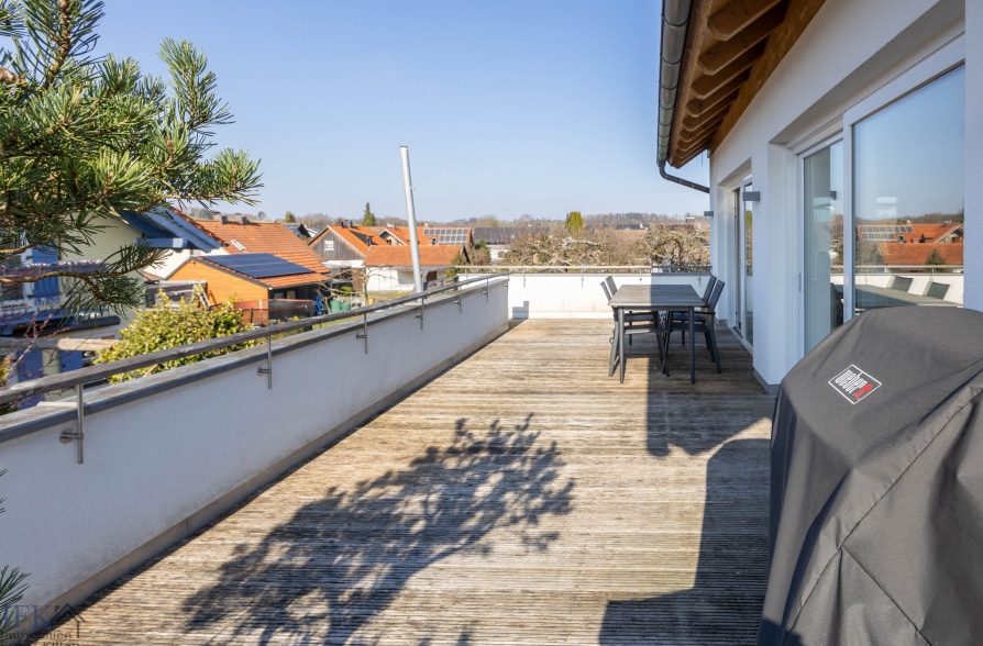 Moderne Doppelhaushälfte Dachterrasse in Peißenberg Wörth - Dachterrasse (43757)